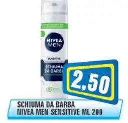 Punto Vigas Schiuma da barba Nivea Men Sensitive offerta