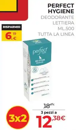 Arcaplanet Perfect Hygiene deodorante lettiera minerale offerta
