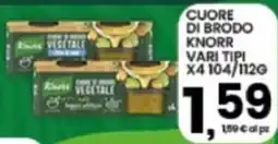 Interspar Cuore di brodo vegetale Knorr offerta