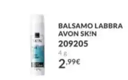 Avon Balsamo labbra Avon Skin offerta