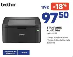 FreeShop Stampante Brother HL-L1240W offerta