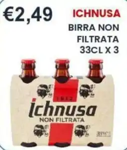 Caramico Ichnusa birra non filtrata offerta