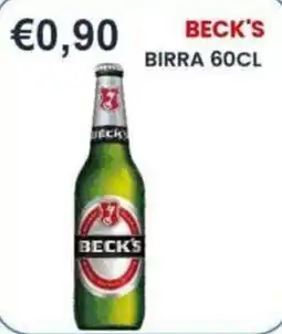 Caramico Beck's birra offerta