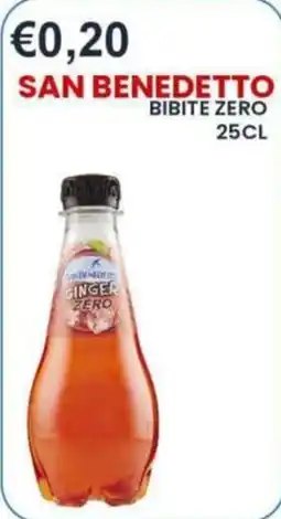 Caramico San Benedetto bibite zero ginger zero offerta