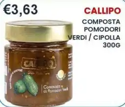 Caramico Callipo Composta Pomodori Verdi offerta
