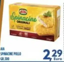 Orizzonte Supermercati AIA Spinacine Pollo offerta