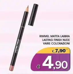 Deter Shop Rimmel matita labbra lasting finish nude offerta