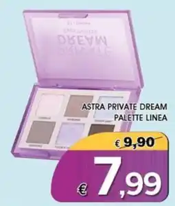 Deter Shop Astra private dream palette linea offerta
