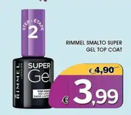 Deter Shop Rimmel smalto super gel top coat offerta
