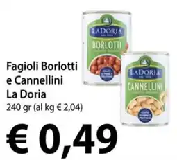 Cadoro Fagioli Borlotti e Cannellini La Doria offerta