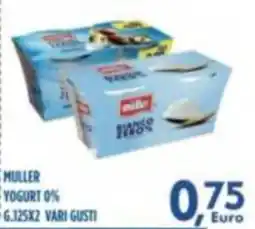 Orizzonte Supermercati Muller Yogurt 0% offerta