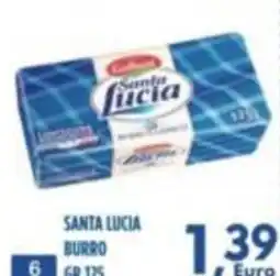 Orizzonte Supermercati Santa lucia burro offerta