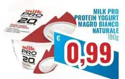Paladini Otello Supermercato Milk Pro protein yogurt magro bianco naturale offerta