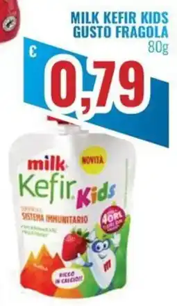 Paladini Otello Supermercato Milk Kefir Kids Gusto Fragola offerta