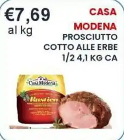 Caramico Prosciutto cotto alle erbe Casa Modena offerta