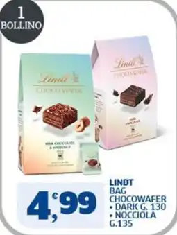 Il Punto Sigma Lindt bag chocowafers offerta