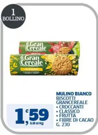 Mulino Bianco biscotti grancereale