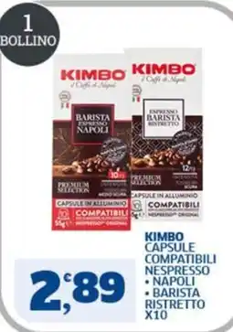 Il Punto Sigma Kimbo capsule compatibili nespresso offerta