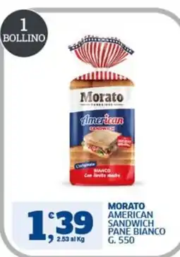 Il Punto Sigma Morato American Sandwich Pane Bianco offerta