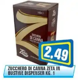 Punto Vigas Zucchero di canna Zeta offerta