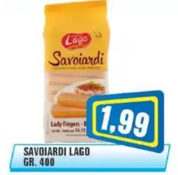 Punto Vigas Savoiardi Lago offerta