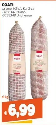 Stop&Shop Coati salame offerta
