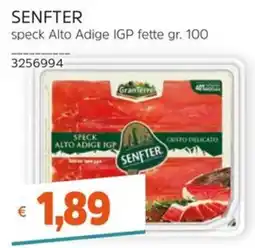Stop&Shop Speck Alto Adige IGP Senfter offerta