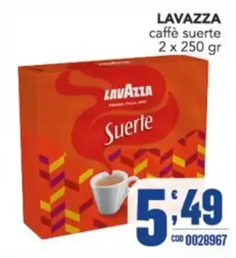 Gruppo di Palo Lavazza caffè suerte offerta