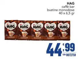 Gruppo di Palo Caffè Hag classico offerta