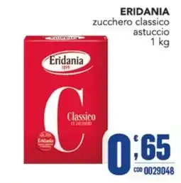 Gruppo di Palo Eridania zucchero classico offerta