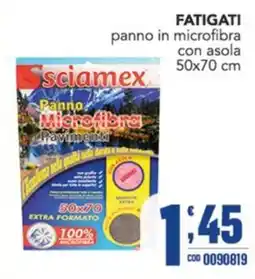 Gruppo di Palo Panno in microfibra sciamex offerta