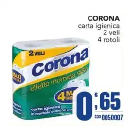 Gruppo di Palo Corona carta igienica offerta