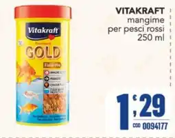 Gruppo di Palo Vitakraft mangime per pesci rossi offerta