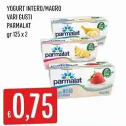 Sisa Yogurt intero Parmalat offerta