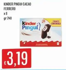 Sisa Kinder Pinguì Cacao offerta