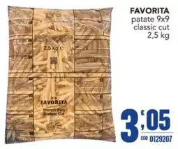 Gruppo di Palo Favorita patate classic cut offerta