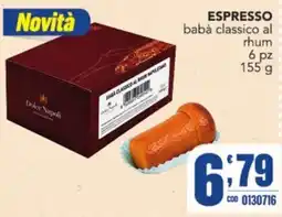 Gruppo di Palo Babà classico al rum Dolce Napoli offerta