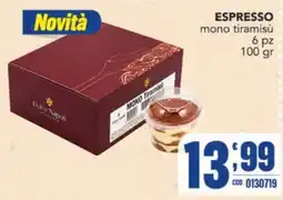 Gruppo di Palo Dolce Napoli mono tiramisù offerta