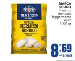 Gruppo di Palo Marca Scudo tranci di merluzzo nordico offerta