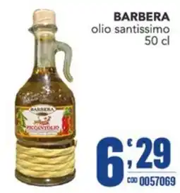 Gruppo di Palo Barbera olio santissimo offerta