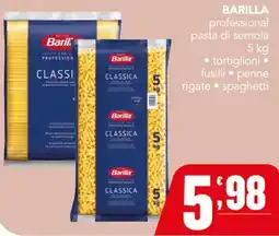 Gruppo di Palo Barilla pasta di semola classica offerta