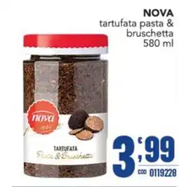 Gruppo di Palo Nova tartufata pasta & bruschetta offerta