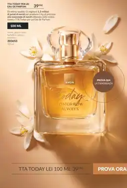 Avon Avon TTA Today per Lei Eau de Parfum offerta