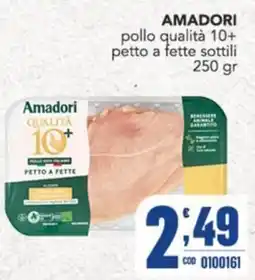 Gruppo di Palo Amadori pollo qualità 10+ offerta