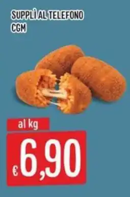 Sisa Supplì al telefono CGM offerta