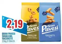 Paladini Otello Supermercato Gran Pavesi Tarallini, Tocchetti offerta