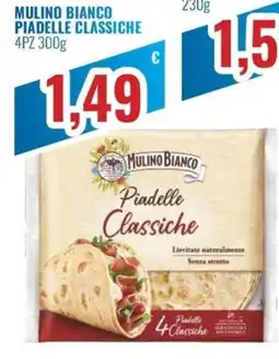 Paladini Otello Supermercato Mulino Bianco Piadelle Classiche offerta