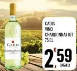 Vibian Cadis vino chardonnay igt offerta