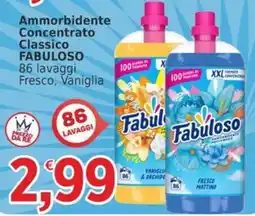 Market Ingross Ammorbidente Concentrato Classico Fabuloso offerta