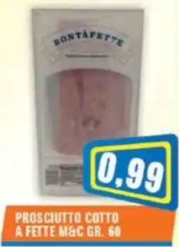 Punto Vigas Prosciutto cotto Bontafette offerta